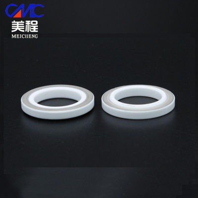 Bagian Keramik Alumina Putih dengan ketahanan haus tinggi dan kekuatan dielektrik 20kV/mm